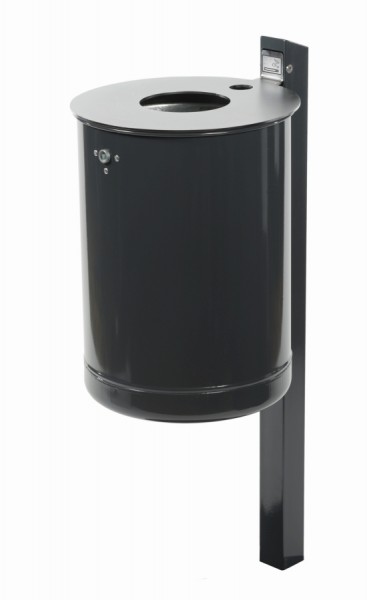 Abfallbehälter Halma inkl. Quadratrohrpfosten